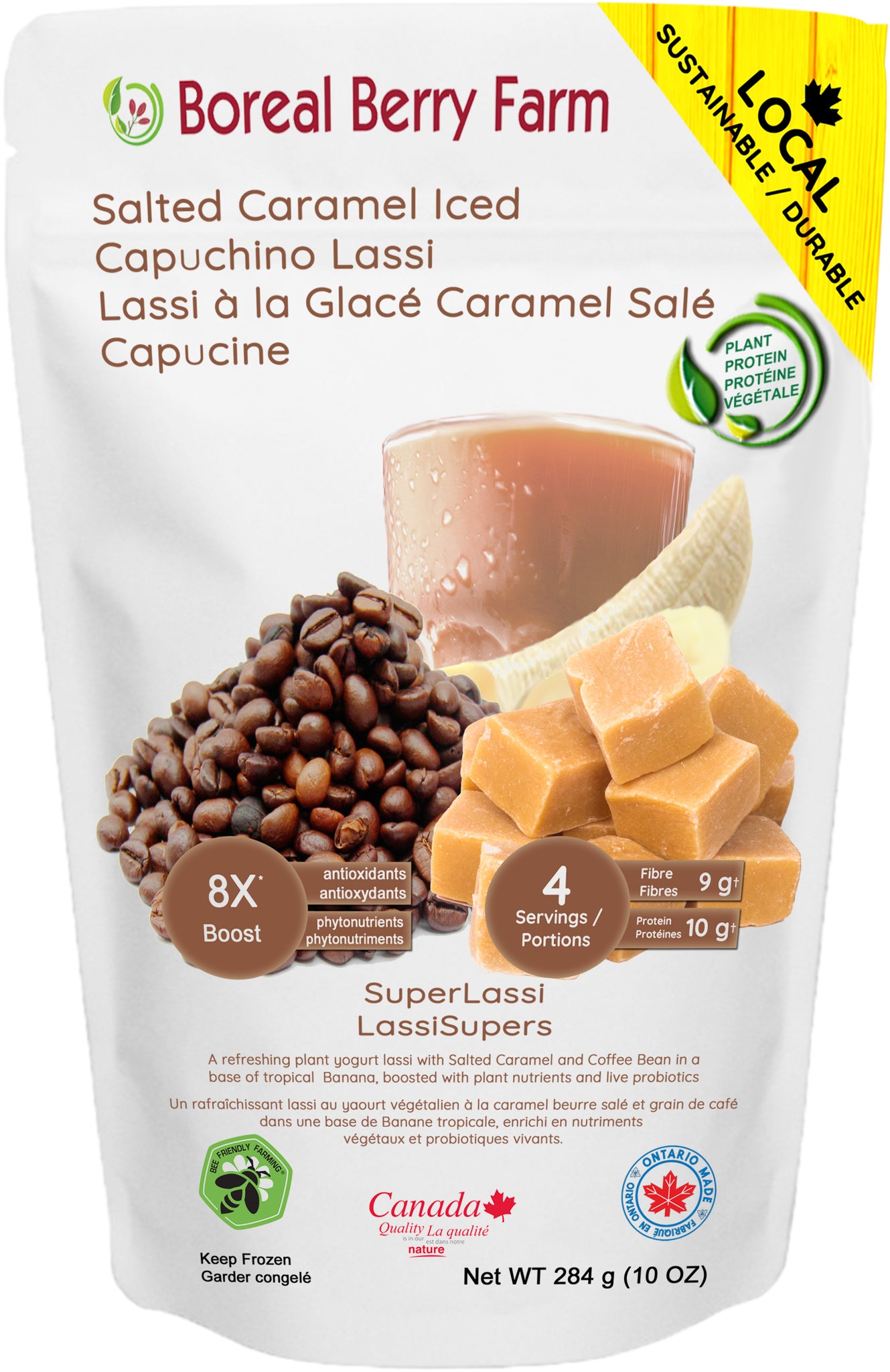 PowerFruit™ Salted Caramel Iced Cappuccino Super Lassi - Value Case of 6