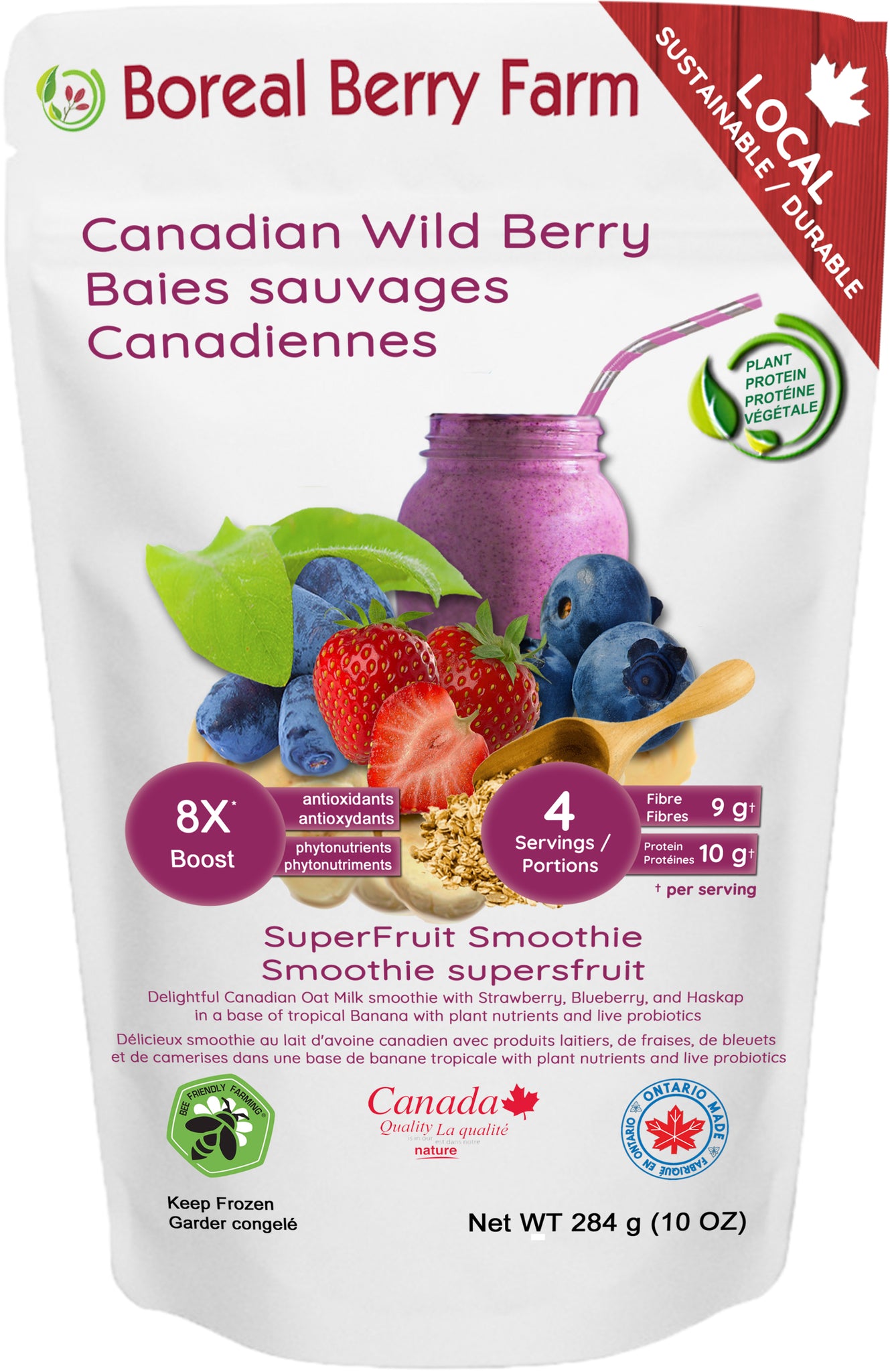 PowerFruit™ Canadian WildBerry Super Smoothie - Value Case of 6